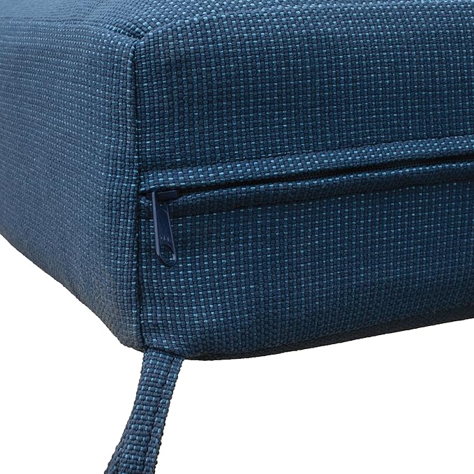 Tommy Bahama Chaise Cushion, 26" X 77" X 2.5", Bamboo Bay Cobalt