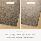 Loloi Magnolia Home by Joanna Gaines Junie Collection JUE-06 Lagoon/Natural 9'-6" x 9'-6", .38" Pile Height, Round Area Rug