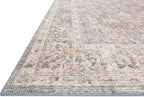 Loloi II Skye Collection SKY-01 Grey/Apricot 2'-6" x 7'-6" Runner Rug