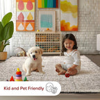 nuLOOM Ashli Solid Farmhouse Jute Area Rug, 8'6" x 11'6", Off-white