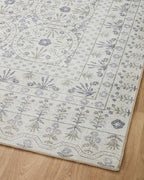 Loloi Rifle Paper Co. Maison Collection MAO-03 Rosette Ivory 3'-9" x 5'-6", .19" Pile Height, Accent Rug