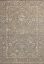 Loloi Chris Loves Julia Louisa Collection LOI-04 Lagoon/Ivory 2'-3" x 3'-10", .38" Pile Height, Accent Rug