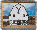 Northwest Yellowstone Woven Tapestry Throw Blanket, 48" x 60", Dutton Barn