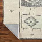 Livabliss x Becki Owens Solana Medallion Area Rug, 3'11" x 5'7", Taupe/Cream