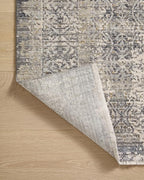 Loloi Amber Lewis Alie Collection ALE-04 Sky/Stone 2'-7'' x 7'-9'', .13'' Pile Height, Runner Rug