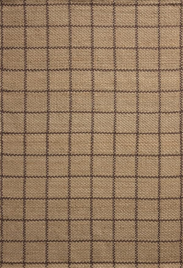 Loloi Chris Loves Julia Fletcher Collection FLE-01 Natural/Brown 3'-6" x 5'-6", .37" Pile Height, Accent Rug