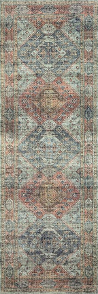 Loloi Skye Collection SKY-06 Apricot/Mist 9'-0" x 12'-0" Area Rug