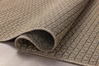 Loloi Chris Loves Julia Providence Collection PRC-05 Natural/Graphite 6'-3" x 9'-2", .12" Pile Height, Indoor/Outdoor Area Rug
