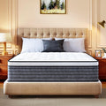 CH CHARME HOUSE Twin XL Mattress, 12 Inch Twin XL Size Hybrid Mattress in a Box, Medium Feel Foam and Individual Pocket Springs, Extra Edge Support, Pressure Relief, CertiPUR-US