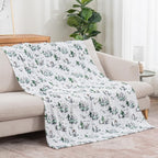 Berkshire Blanket Peanuts® VelvetLoft® Cute Character Snoopy Plush Throw Blanket,Snoopy Desert Travel White,Throw 55 in x 70 in (Official Peanuts® Product)