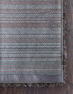 Unique Loom Solid Shag Collection Area Rug (10' x 13' 11" Rectangle, Graphite Gray)