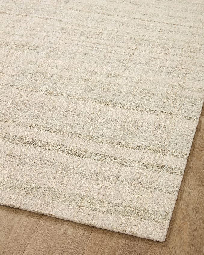 Loloi Chris Loves Julia Chris Collection CHR-02 Natural/Sage 2'-6'' x 9'-9'', .50" Pile Height, Runner Rug