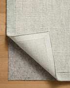Loloi Magnolia Home by Joanna Gaines Henley Collection HNY-01 Ivory/Spa 3'-6" x 5'-6" Accent Rug