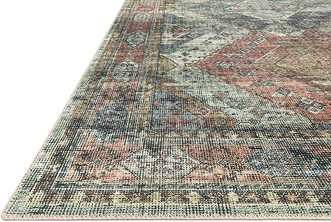 Loloi Skye Collection SKY-06 Apricot/Mist 9'-0" x 12'-0" Area Rug