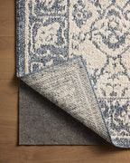 Loloi Magnolia Home by Joanna Gaines Gigi Collection GIG-02 Ivory/Blue 4'-0" x 6'-0" Accent Rug