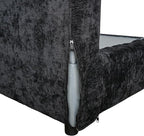 WJShome Cloud Couch Modular Sectional Sofa, 134" U Shaped Couch for Livingroom, Oversized Convertible Wide Seater with 2 Ottomans Living Room Set, Covers Washable&Replaceable,Black