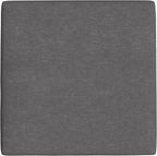 SIMPLIHOME Owen 40 inch Wide Mid Century Modern Square XL Coffee Table Storage Ottoman in Slate Grey Polyester Fabric, Assembled, for The Living Room, Entryway and Family Room