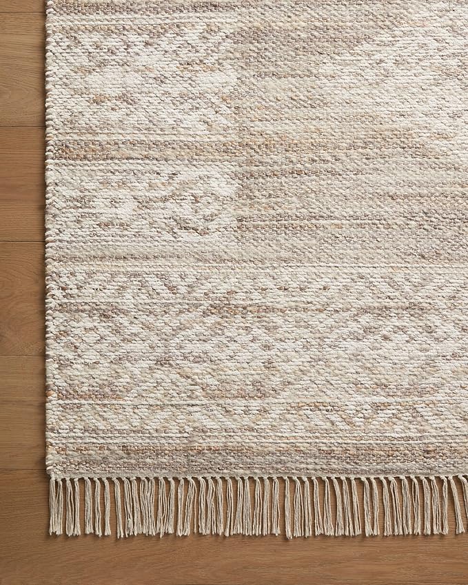 Loloi Angela Rose Rivers Collection RIV-05 Lilac/Ivory 8'-6" x 11'-6" Reversible Area Rug