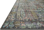 Loloi Rifle Paper Co. Maison Collection MAO-07 Charcoal 7'-6" x 9'-6", .19" Pile Height, Area Rug