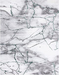 SAFAVIEH Craft Collection Area Rug - 12' x 15', Grey & Green, Modern Abstract Design, Non-Shedding & Easy Care, Ideal for High Traffic Areas in Living Room, Bedroom, Dining (CFT877Y-1215)