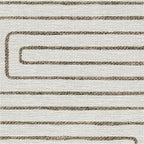 RUGGABLE x Jonathan Adler Machine Washable Modern Runner Rug – Labyrinth Camel/Ivory 2.5x7, Stain-Resistant, Non-Slip – Washable Rug for Hallway, Entryway, Living Room & Kitchen–with Cushioned Pad