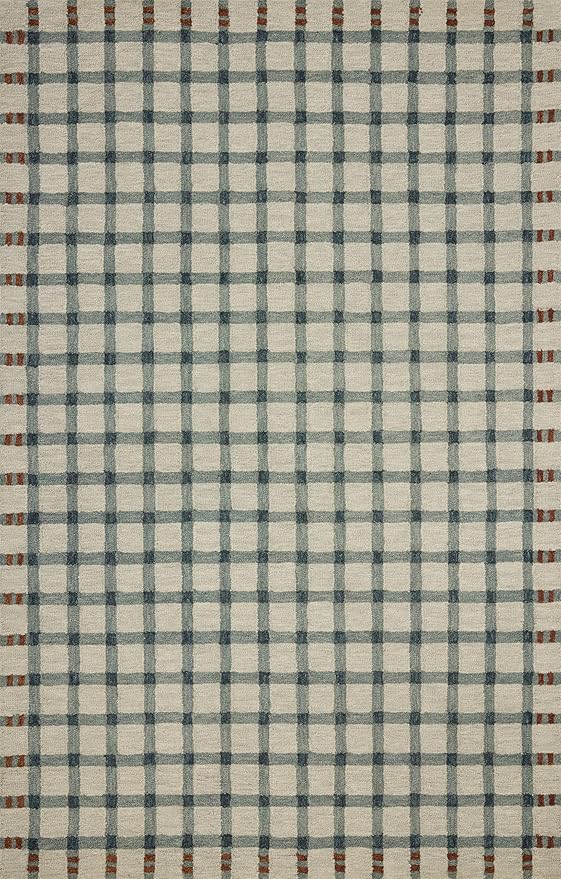 Loloi Magnolia Home by Joanna Gaines Waylon Collection WAY-02 Spa/Brick 11'-6" x 15' Area Rug