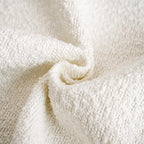 Foindtower Pack of 2 Textured Boucle Throw Pillow Covers Accent Solid Pillow Cases Cozy Soft Decorative Couch Cushion Case for Chair Sofa Bedroom Living Room Home Decor, 18 x 18 Inch,White