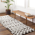 Livabliss Hapsburg Moroccan Shag Runner Area Rug, 2'7" x 7'3" , Dark Brown