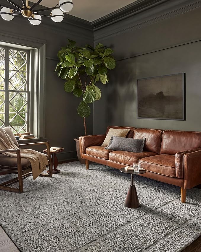 Loloi Magnolia Home by Joanna Gaines Jones Collection JON-04 Slate 2'-6" x 9'-9" Runner Rug