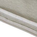 Classic Accessories Montlake Water-Resistant 25 x 25 x 5 Inch Square Outdoor Seat Cushion, Patio Furniture Chair Cushion, Heather Grey, Outdoor Cushion Cover