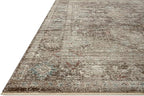Loloi Magnolia Home by Joanna Gaines Millie Collection MIE-03 Charcoal/Dove 2'-7" x 14', .25" Pile Height, Runner Rug