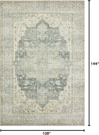 Loloi Skye Collection SKY-12 Charcoal/Dove 9'-0" x 12'-0" Area Rug