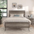 Lexicon Leavitt Panel Bed, King, Gray