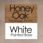 Side Table - Small Night Stand with Drawer and Open Storage Shelf - Traditional Style Bedroom or Living Room Furniture - Use as Bedside Table or End Table by Lavish Home (White)