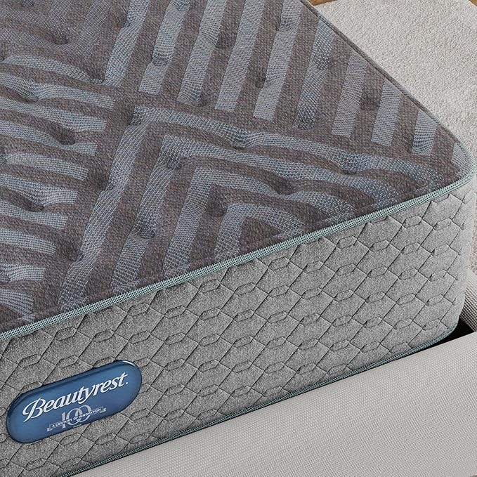 Beautyrest Days End Plush 14" Mattress - Full - Cooling Tech, Supportive Durable Pocketed Coils, Pressure Relief, Motion Separation; 100 Night Sleep Trial and 10 Year Warranty