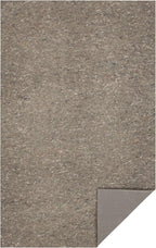 Mohawk Home 8' 2" x 11' 8" Non Slip Grip Rug Pad 3/8" Thick Dual Surface Felt Cushion + Rubber Gripper - Safe for All Floors