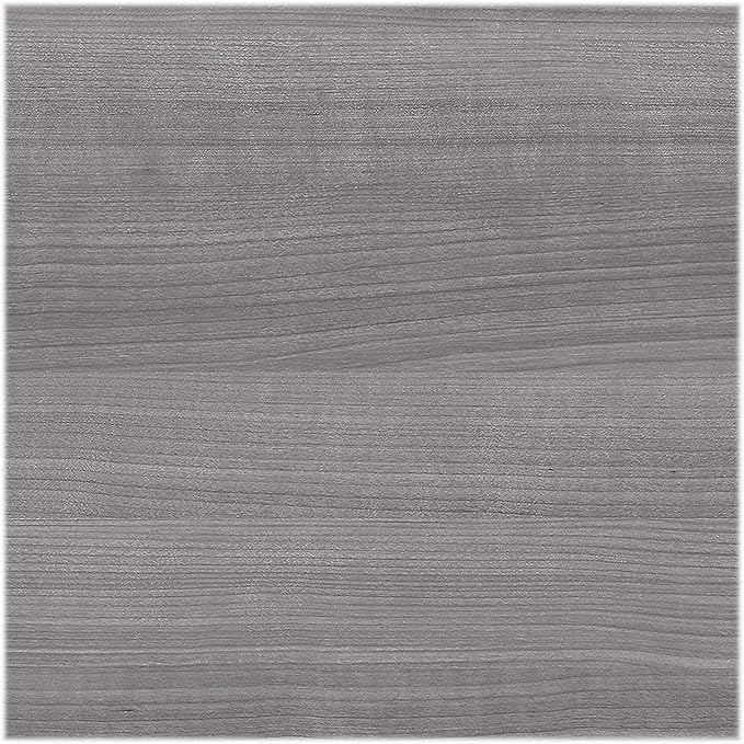 Bush Business Furniture Studio C 72W x 36D Bow Front Desk in Platinum Gray