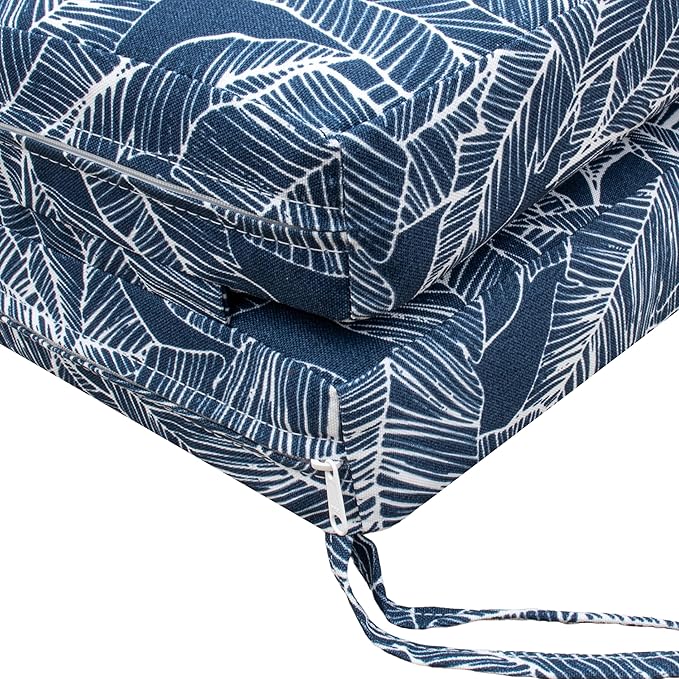Tommy Bahama Chaise Cushion, 26" X 77" X 2.5", Pacific Zaffre
