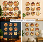 RITUALISTIC Ramayan Wall Plates for home decoration | Wall plates for living room | Metal Wall décor | Gift items for unisex |wall art | wall showpiece| Home Décor Items & Christmas gifts| Set of 9