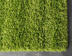 Unique Loom Solid Shag Collection Area Rug (6' 1" x 9' Rectangle, Grass Green)
