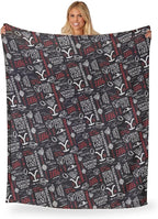Northwest Yellowstone Silk Touch Throw Blanket, 50" x 60", Holiday Ride