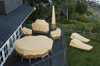 Classic Accessories Veranda Water-Resistant 75 Inch Patio Bench Cover, Patio Furniture Covers