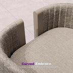 PURPLE LEAF 3-Piece Outdoor Chaise Lounge Set with Market Umbrella Adjustable Sunbathing Daybed for Pool, Garden and Backyard Nurture Shale