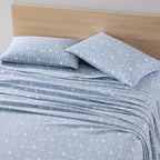 Eddie Bauer - King Sheets, Cotton Flannel Bedding Set, Brushed For Extra Softness, Cozy Home Decor (Birch Forest, King)
