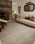 Loloi Chris Loves Julia Ida Collection IDA-05 Spa/Sunrise 2'-7" x 10'-0", .19" Pile Height, Runner Rug