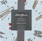 Eddie Bauer - Twin Sheets, Cotton Flannel Bedding Set, Brushed For Extra Softness, Cozy Home Decor (Snow Days, Twin)