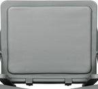Flash Furniture Hercules Kids Gray Resin Folding Chair with Gray Vinyl Padded Seat