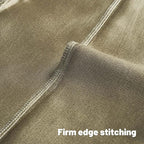 FUTEI Olive Green Chenille Decorative Throw Pillow Covers 12x20 Inch Set of 2,Soft Embossed Striped Textured Lumbar Pillow Cases,Modern Home Decor for Couch Bed Living Room