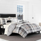 Eddie Bauer - Flannel Sheets Twin Size, Anti-Pilling & Wrinkle Resistant Cotton, Touchably Soft for All-Season Comfort - Bed Sheets with Matching Pillowcase & Fitted Sheet (Geese Meadow Yellow)