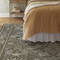 RUGGABLE x Morris & Co Machine Washable Area Rug – Strawberry Thief Stone Gold 9x12, Stain-Resistant, Non-Slip – Large Rugs for Living Room, Bedroom, Hallway, Entryway & Office–with Cushioned Pad